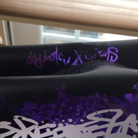 Colourpop x Shayla Makeup Bag Limited Edition purple zip mini tote cosmetic Case - Picture 5 of 12